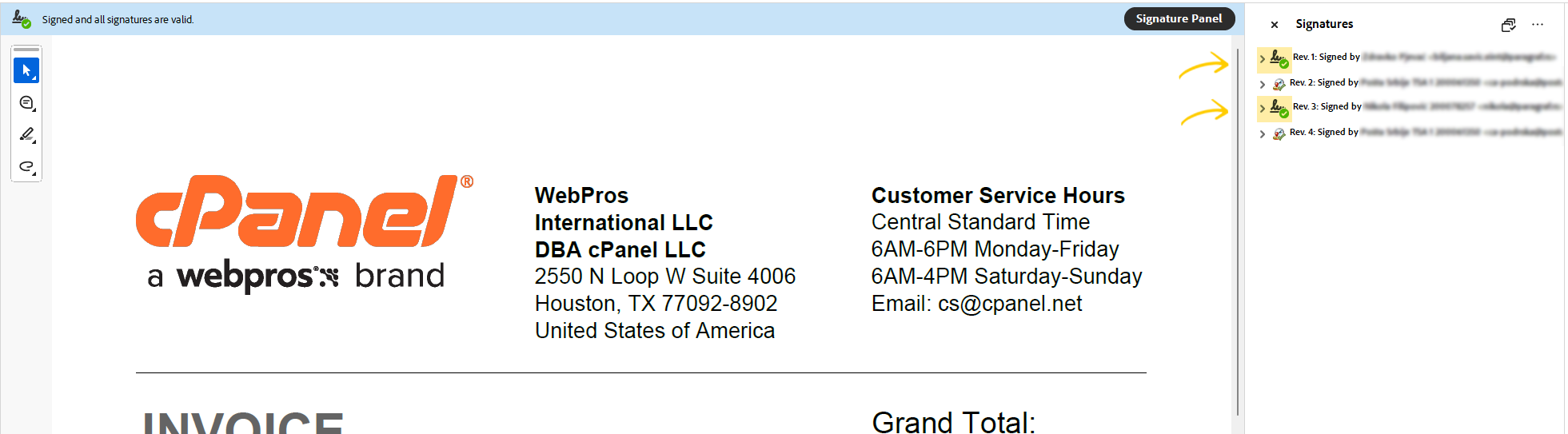 potpisani elektronski dokument